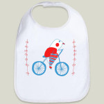 bici bird baby bib