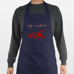 dog is my friend apron