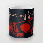 dog is my friend mug