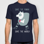 cuore di panda tee